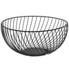 Fruit basket Decor 25 cm black DOMOTTI