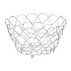 Koszyk dekoracyjny 28 cm srebrny DOMOTTI