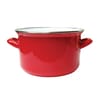 Garnek emaliowany 20 cm 3,6 l czerwony EMALIA OLKUSZ