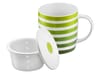 Mug with infuser and lid 390 ml stripes AMBITION