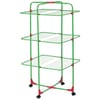 Suszarka 3-poziomowa Kinga 67 x 71,5 x 129 cm zielono-czerwona JOTTA