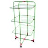 Suszarka 3-poziomowa Kinga 67 x 71,5 x 129 cm zielono-czerwona JOTTA