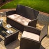 Rattan Furniture set Alaska Black