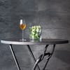 Stół zawiasowy Dine & Relax 85 cm pizarra / antracyt PATIO