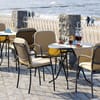 Stół zawiasowy Dine & Relax 85 cm pizarra / antracyt PATIO