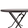 Stół zawiasowy Dine & Relax 85 cm pizarra / antracyt PATIO