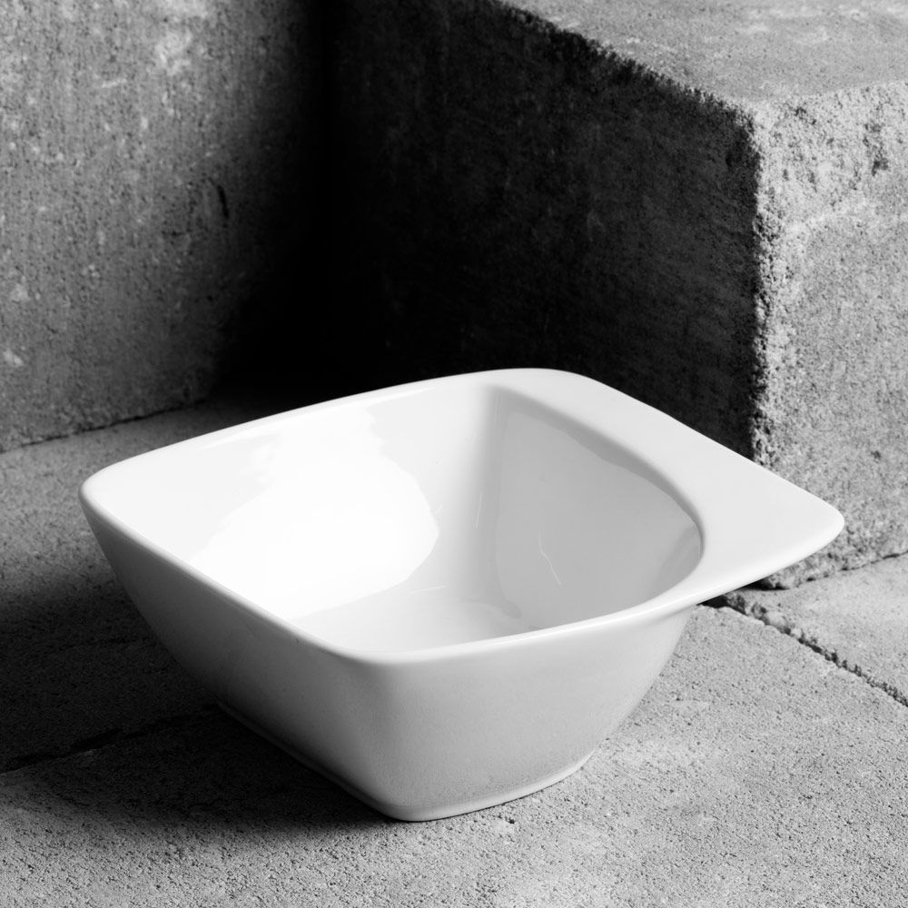 Salaterka 14,5 cm Salsa Kwadrat biały