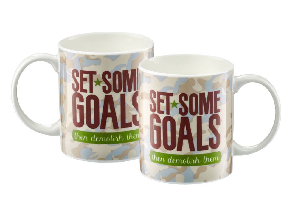 Mug Inspire Set some goals  350 ml AMBITION
