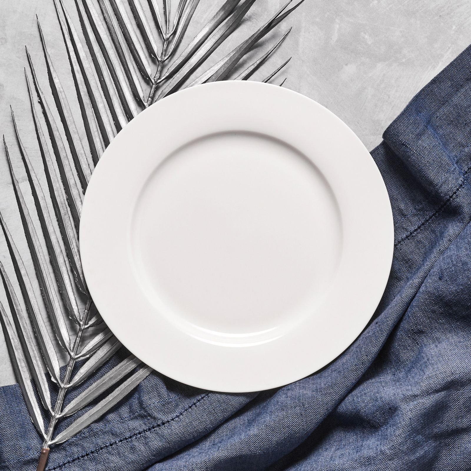 Serwis obiadowy 18-elementowy Aura White