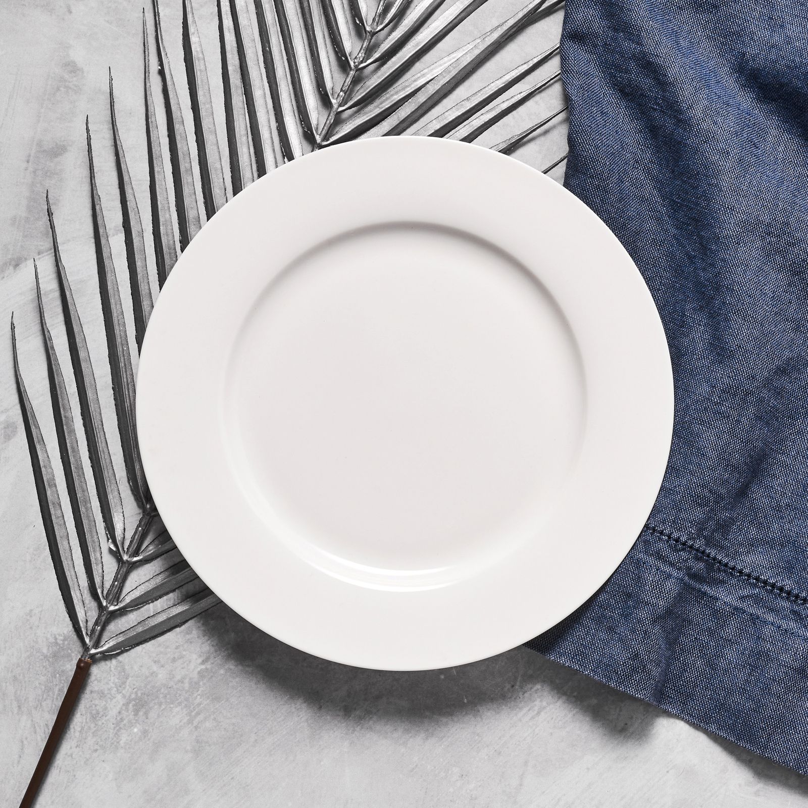 Serwis obiadowy 36-elementowy Aura White