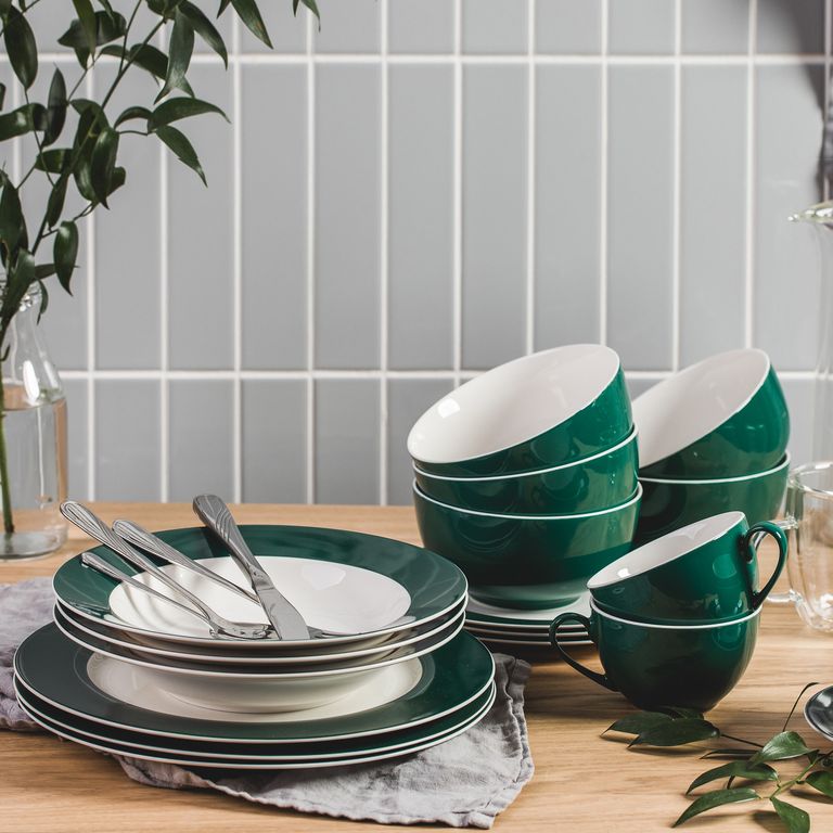 Salaterka Aura Green 13 cm AMBITION