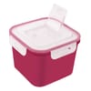 Pojemnik na żywność Q-lock Go fuksja 1,6 L BRANQ