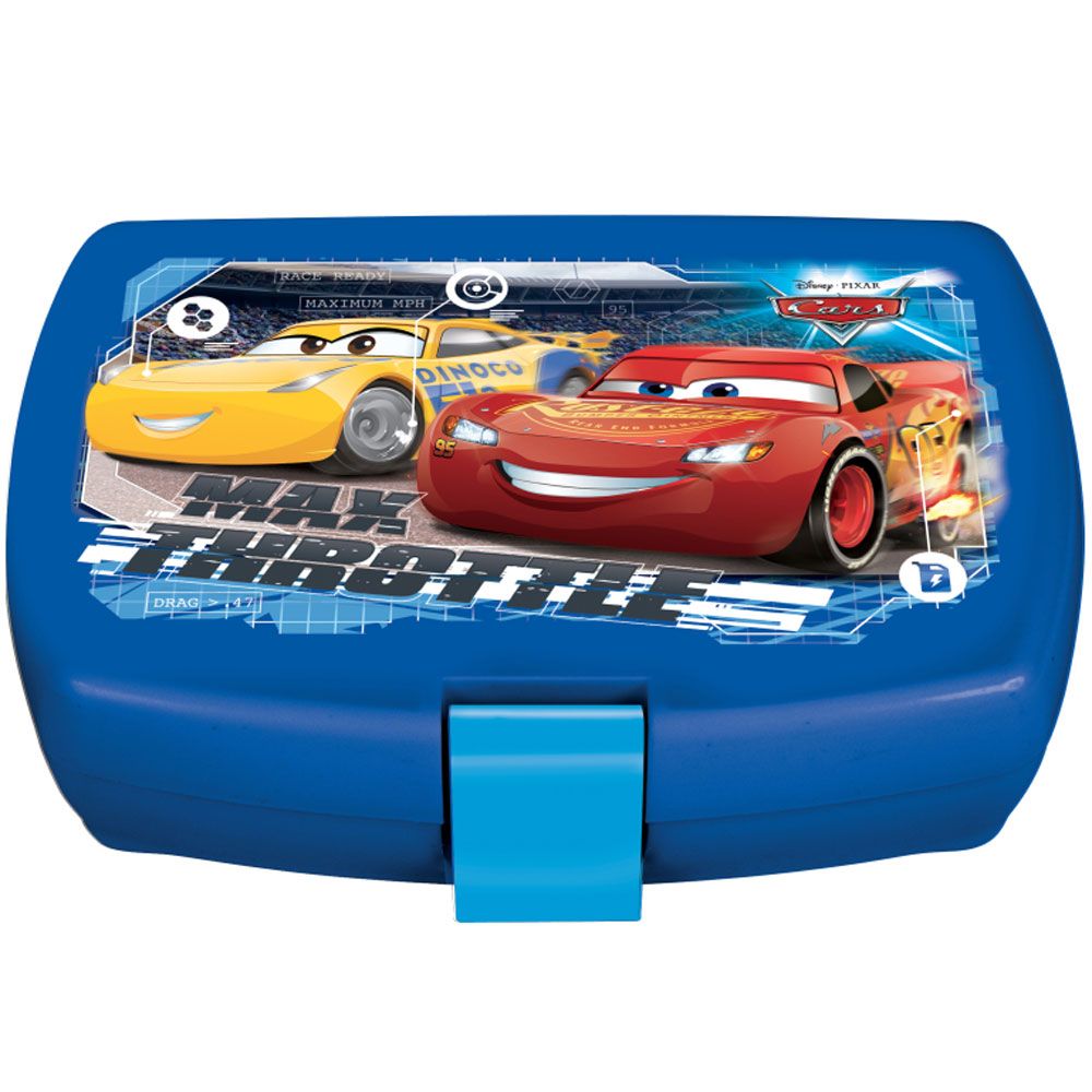 Caja para merienda Cars Junior 16 x 11 cm DISNEY