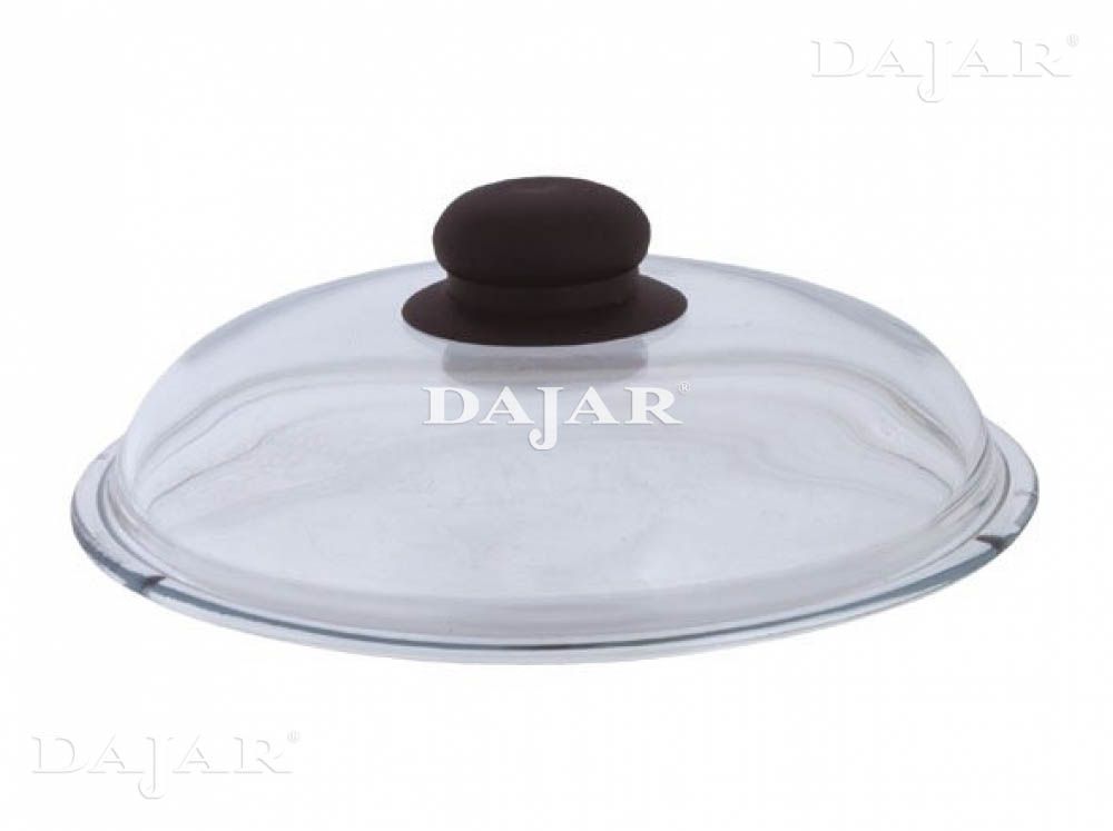 Heatresistant low glass lid 20 cm PYREX