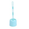 Blue toilet Sets - brush and holder 