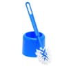 Blue toilet Sets - brush and holder 