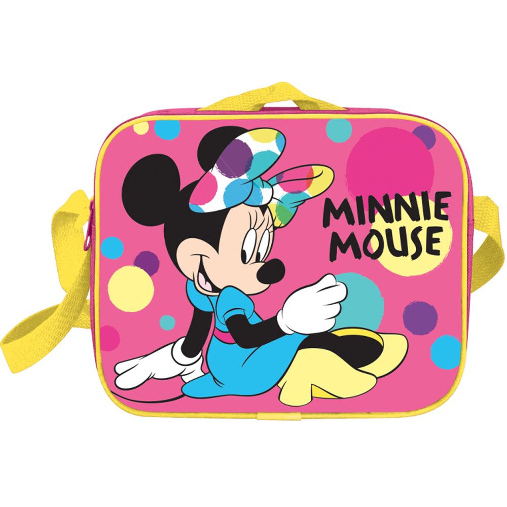 Lunchset Minnie 3Tlg. Tasche + Trinkflasche + Lunchbox DISNEY