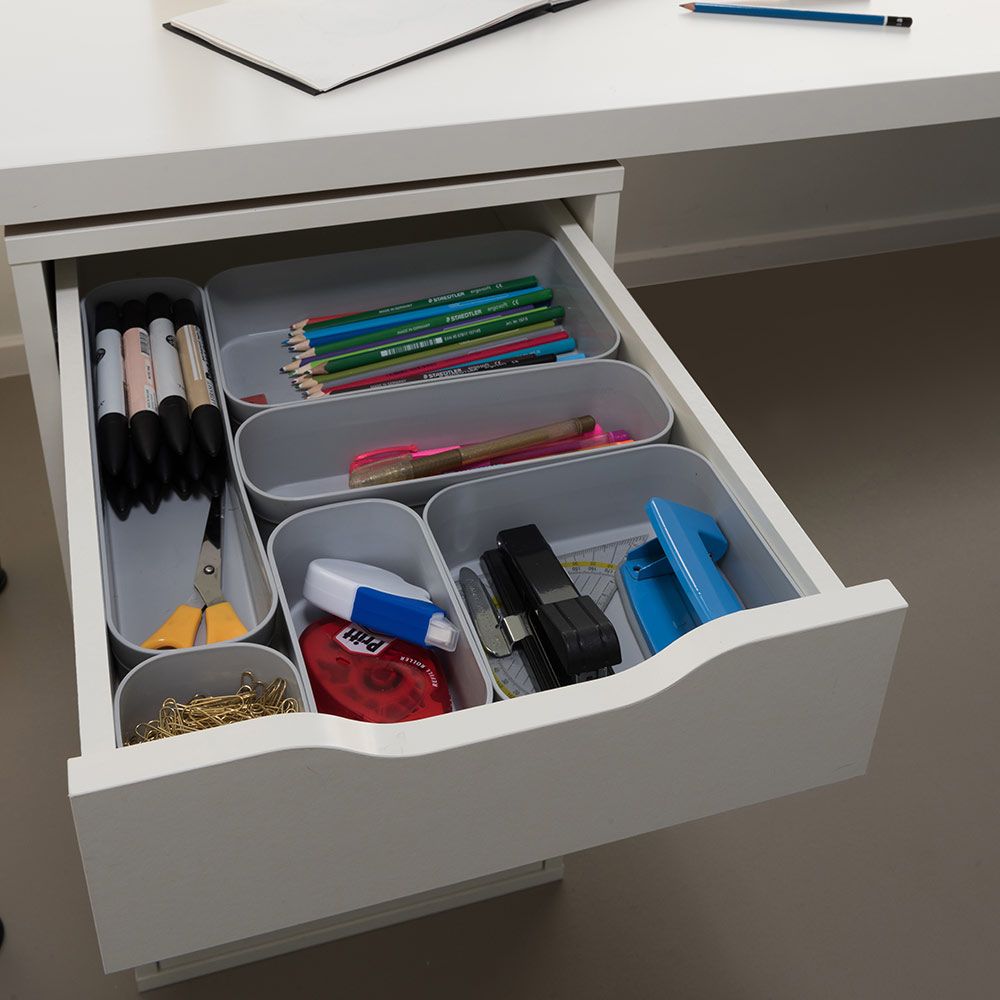 Storage box with lid 30L Infinity white CURVER