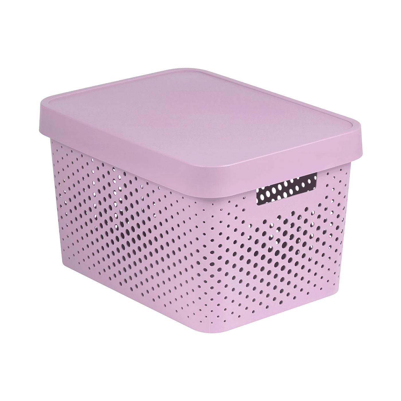 Storage box with lid 30L Infinity white CURVER