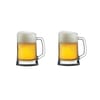 2 Bierkrüge Set Bremen / Stern Basic 660 ml PASABAHCE